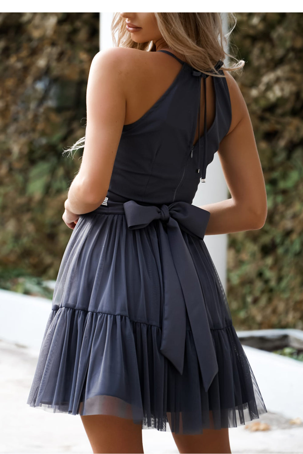 Tulle evening dress