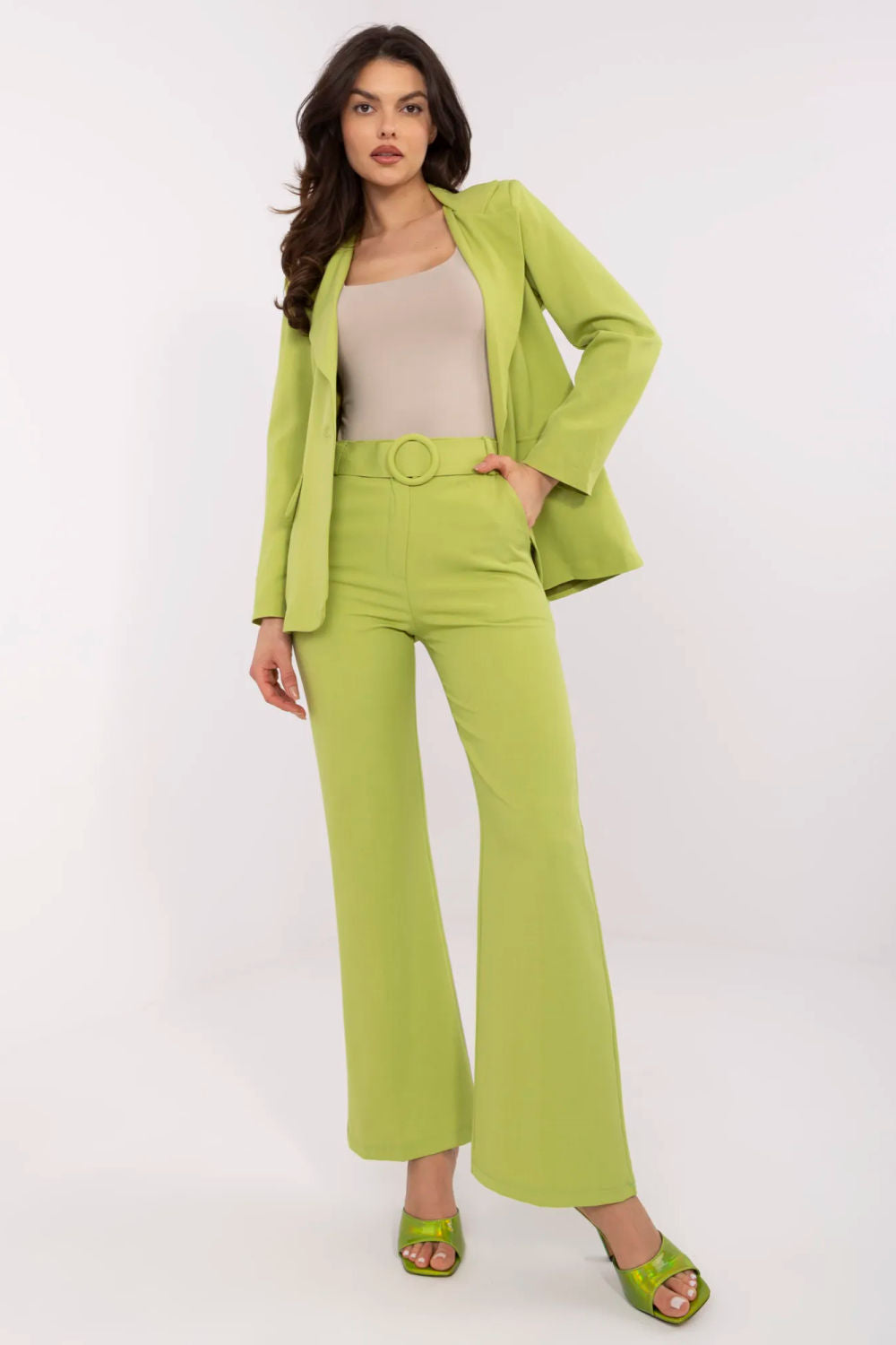 Shiny trousers