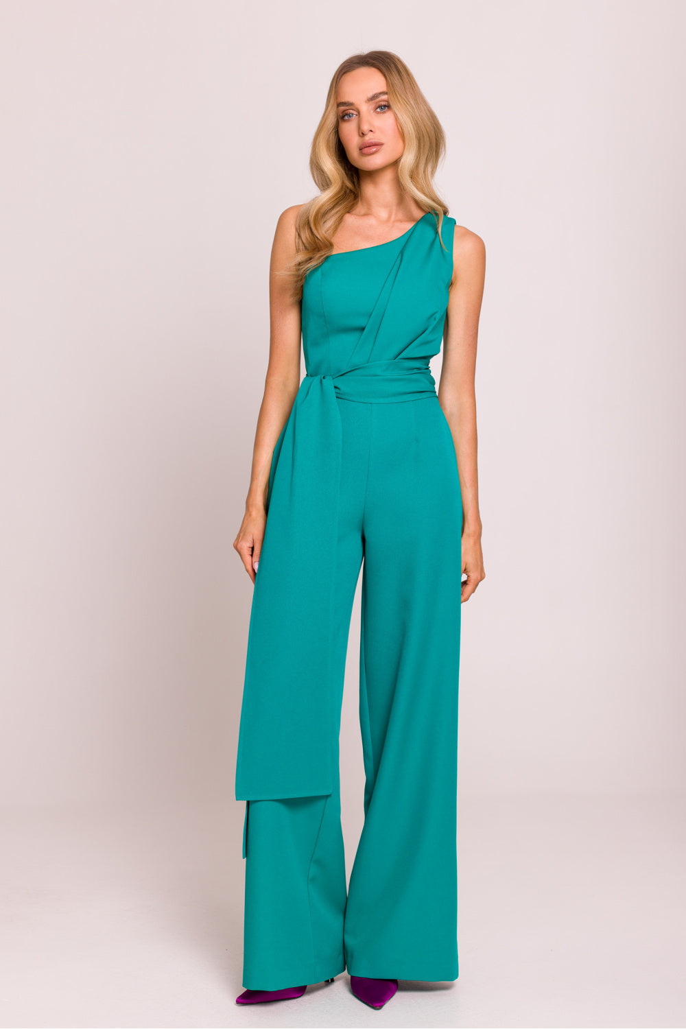 Asymmetrical playsuit
