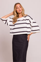Knit blouse