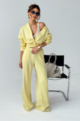 Viscose trousers