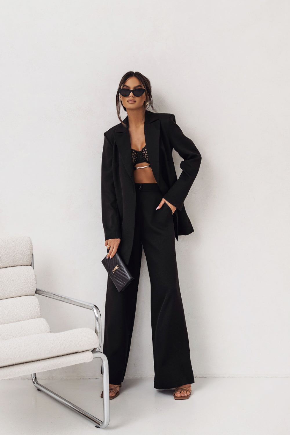 Viscose trousers