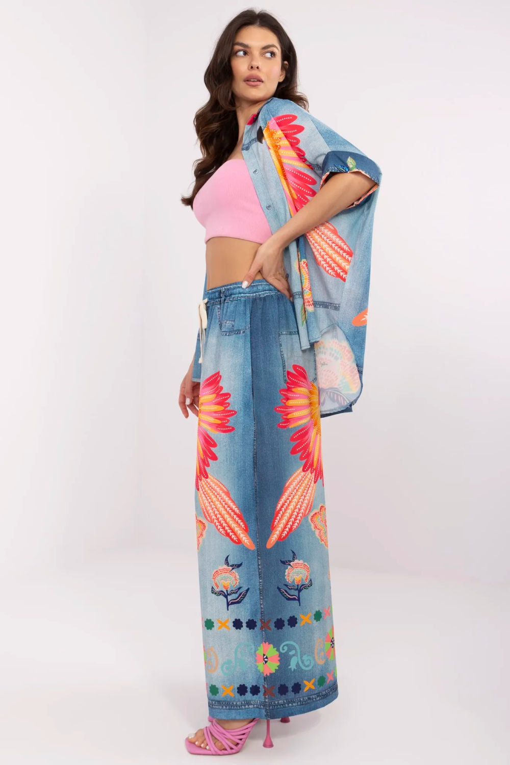 Viscose trousers