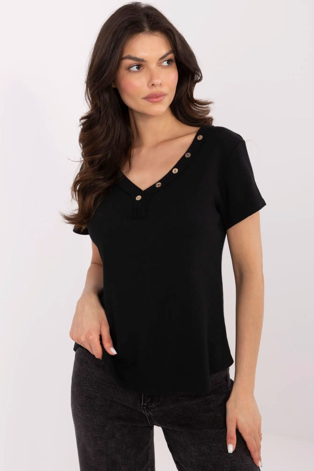 Ribbed blouse