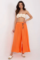 Wide-leg trousers