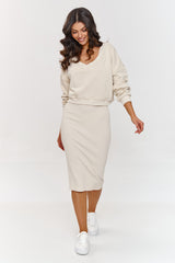 Ribbed dress