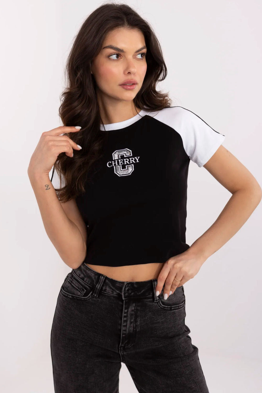 Embroidered top