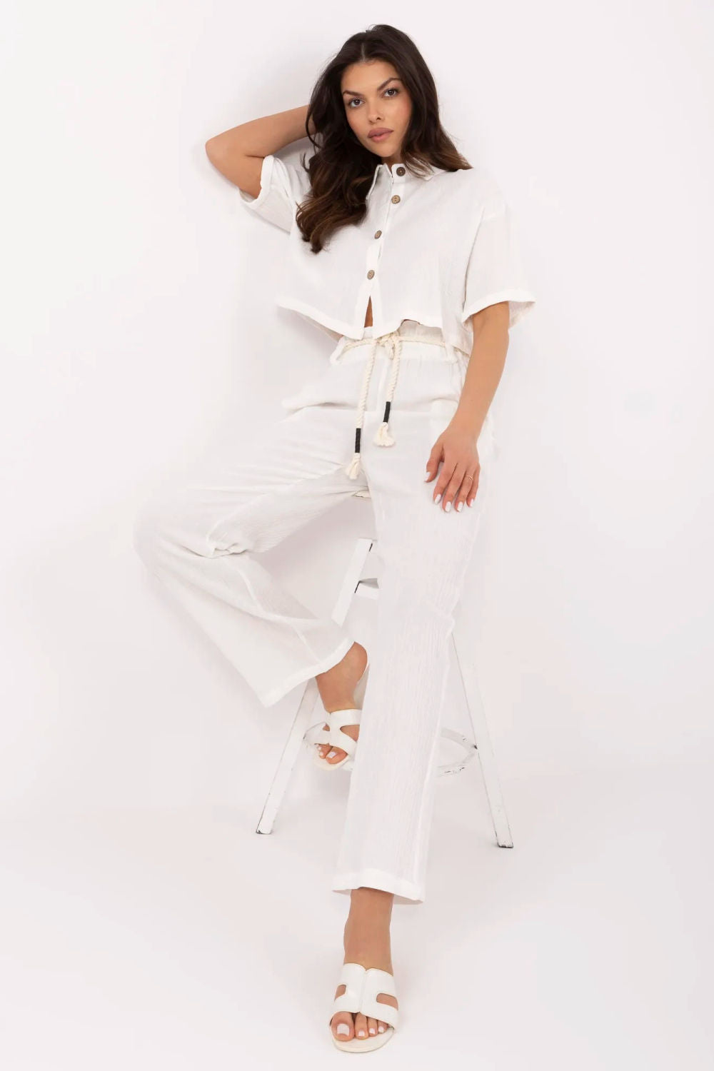 Linen trousers