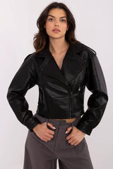 Leather coat