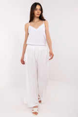 Fitted trousers