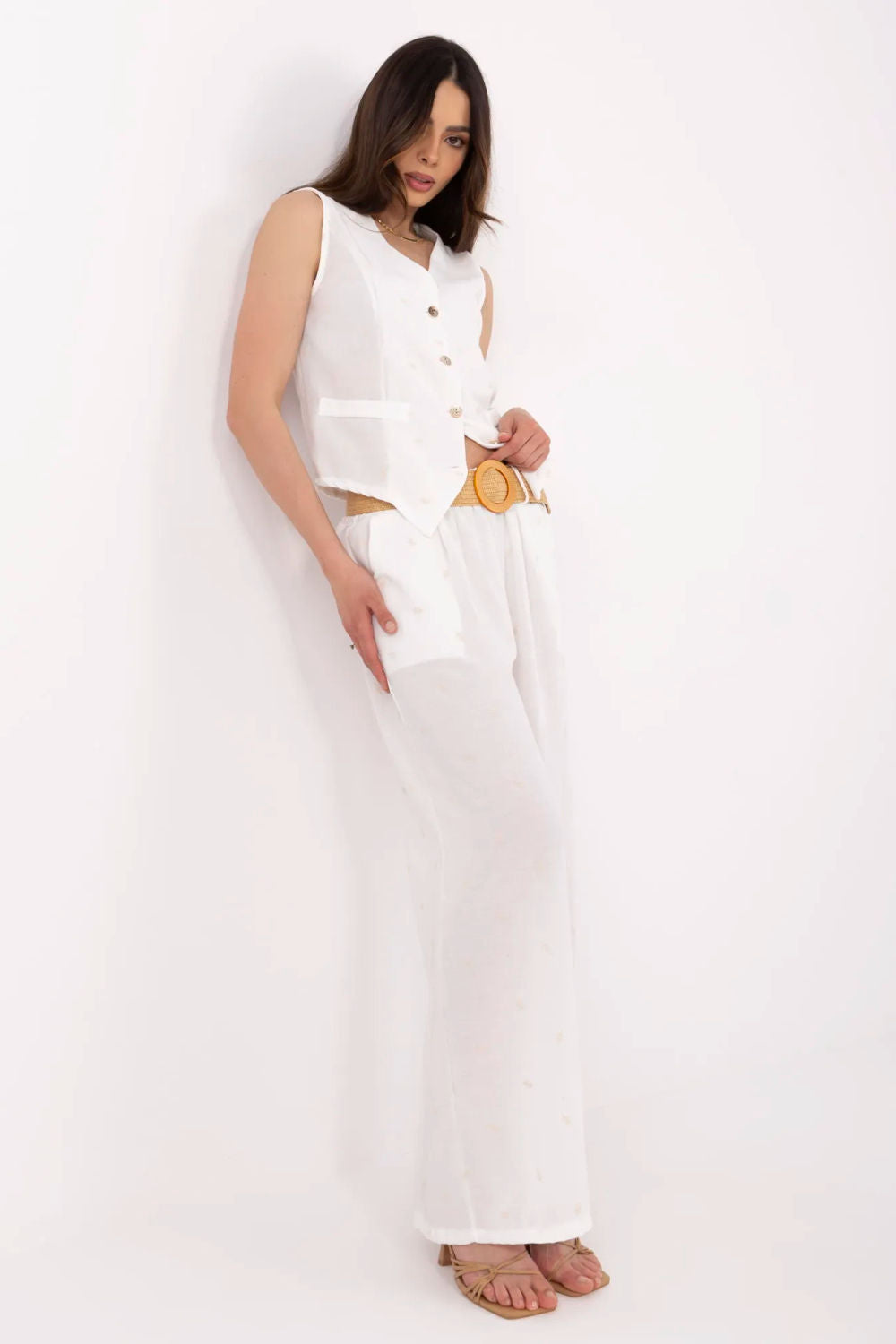 Fitted trousers