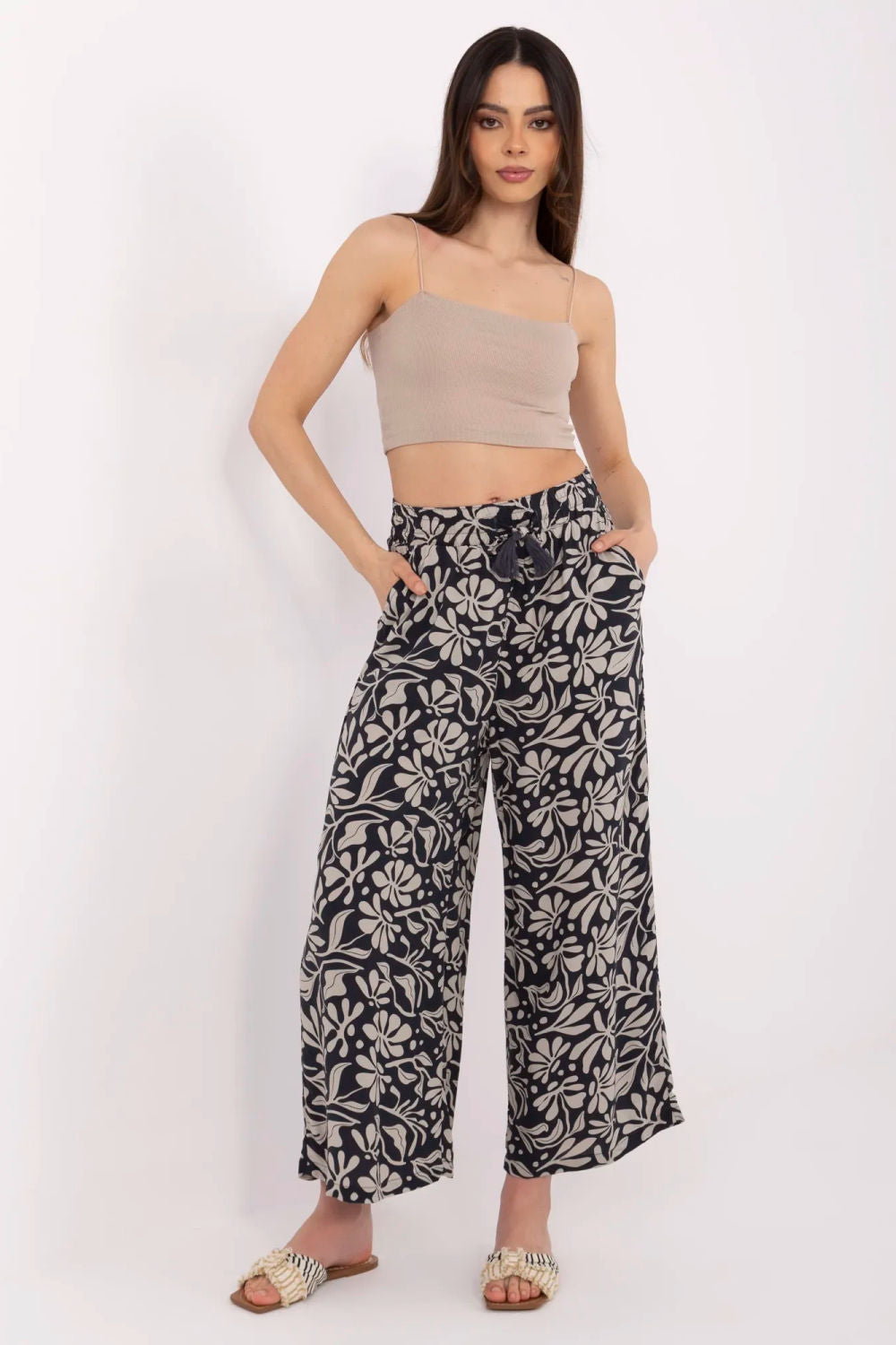 Viscose trousers