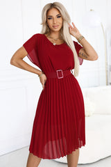 Chiffon cocktail dress