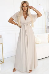 Pleated cocktail dress