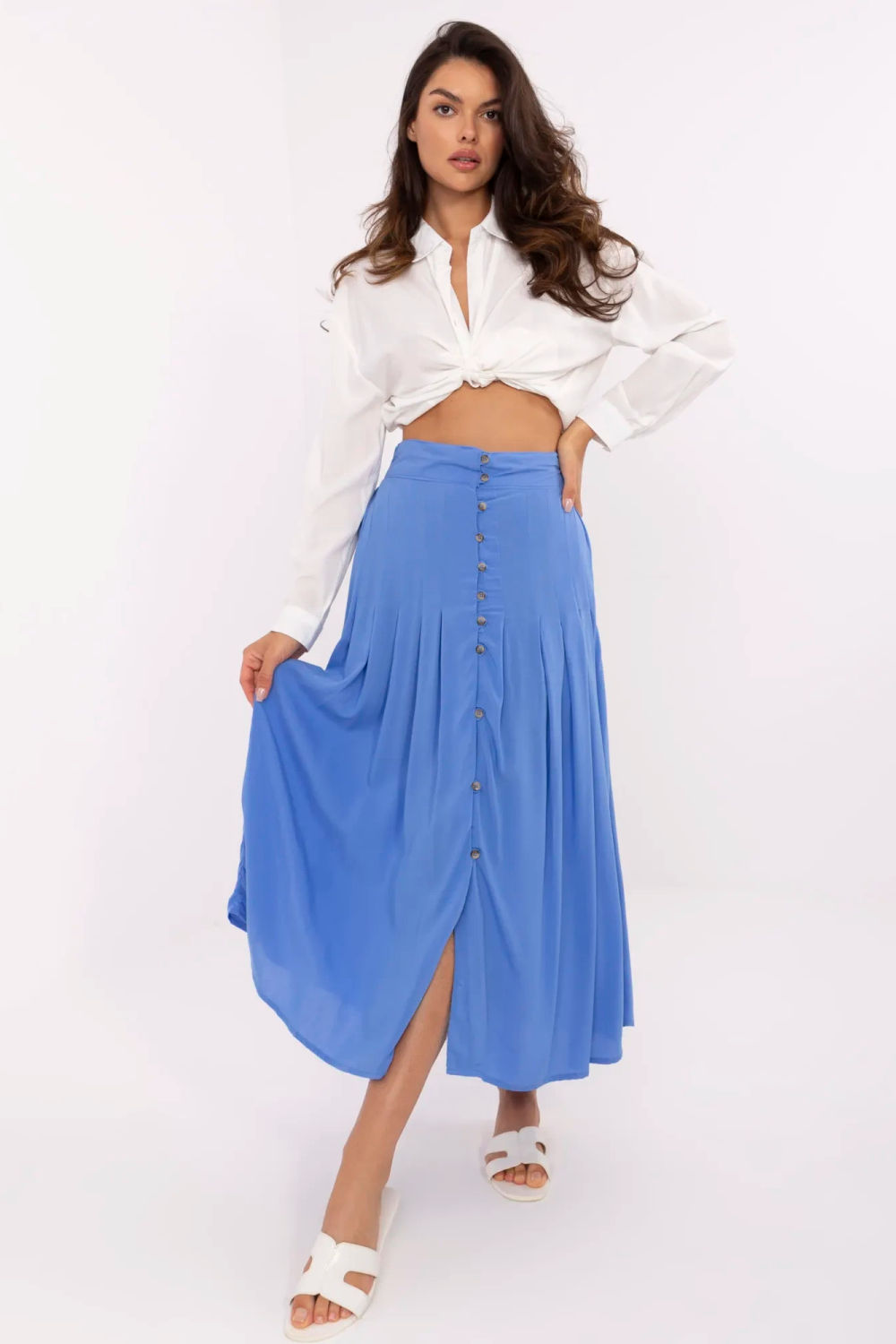 Pleated skirt
