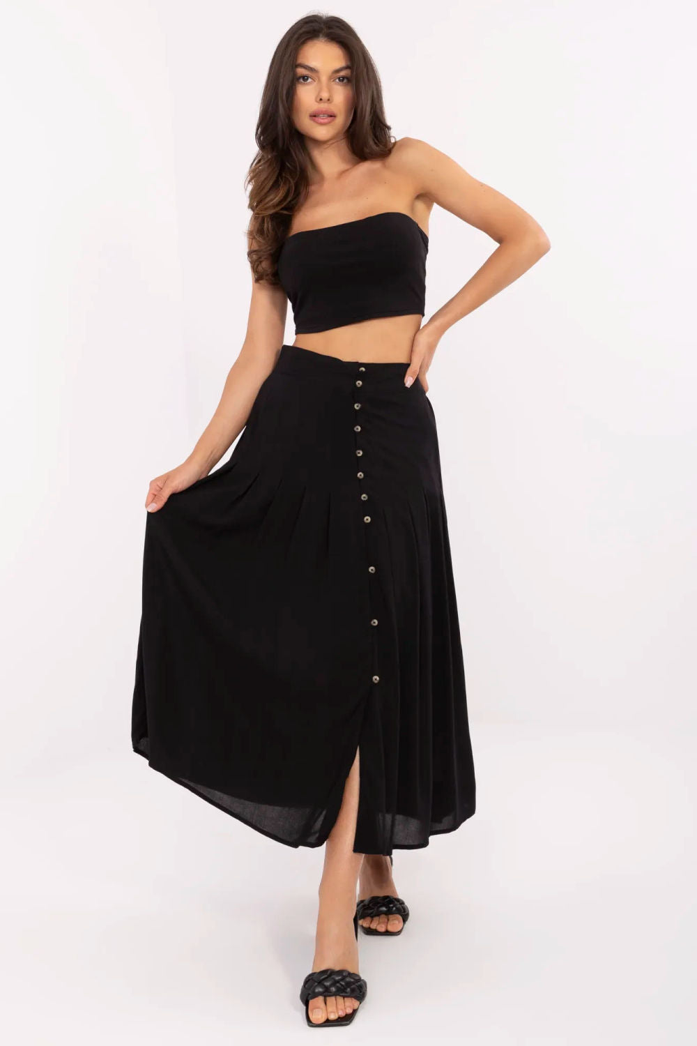 Pleated skirt