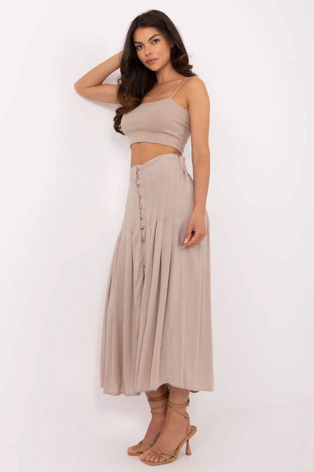 Pleated skirt