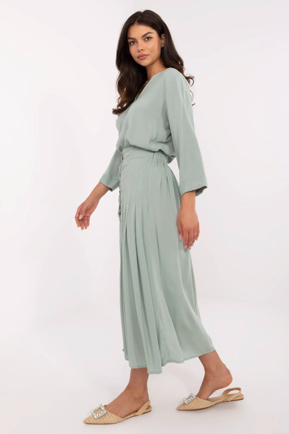 Pleated skirt