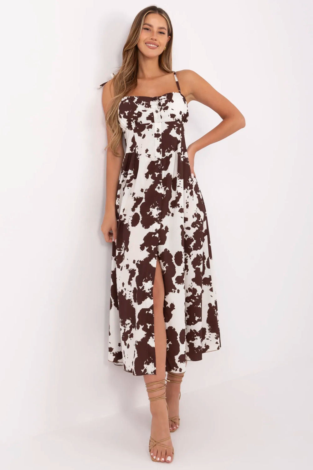 Midi floral dress