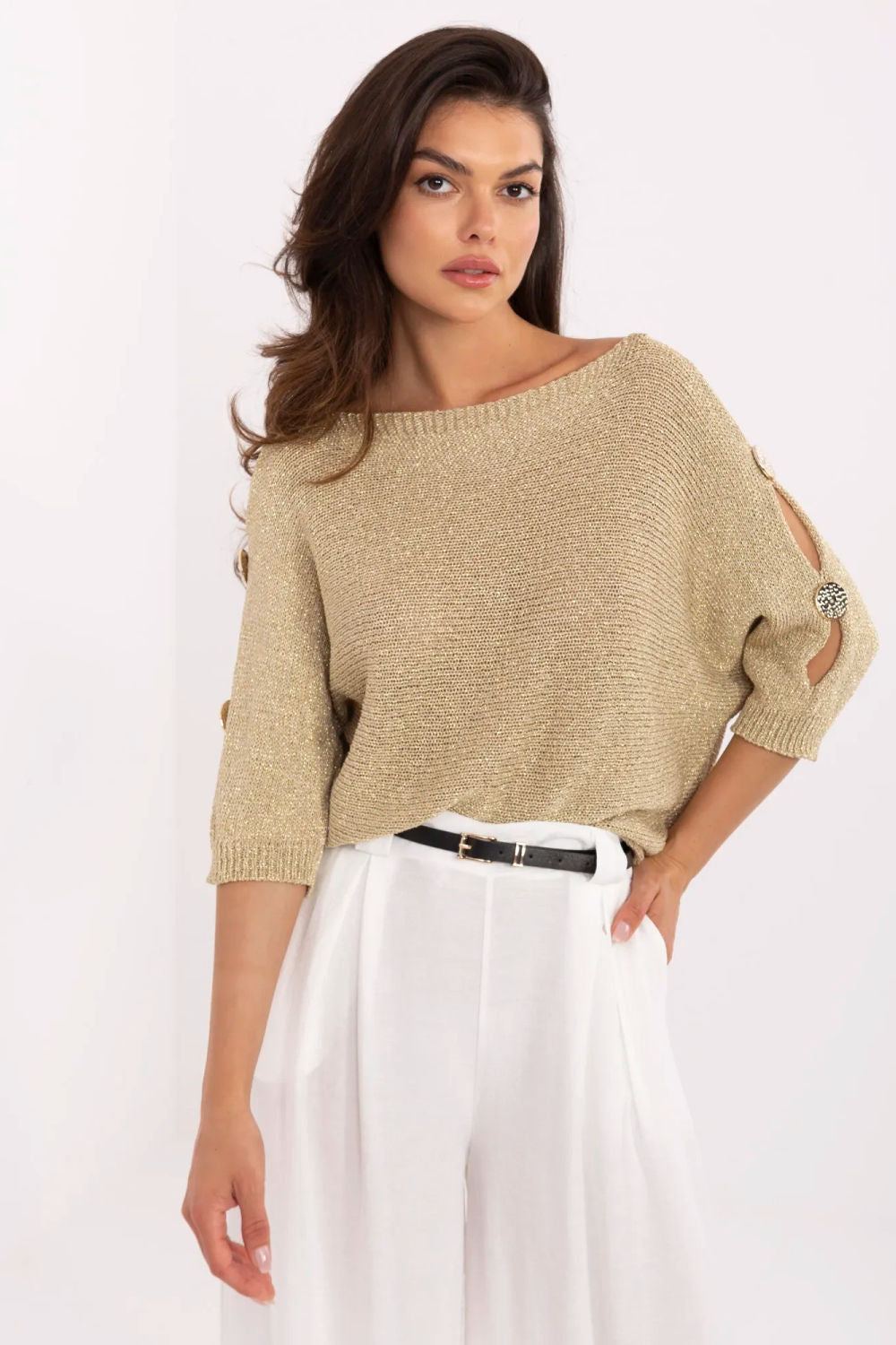 Metallic jumper