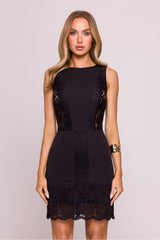 Lace evening dress
