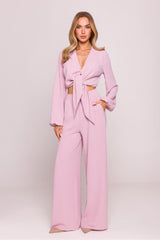Crepe trousers