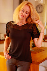 Tulle blouse