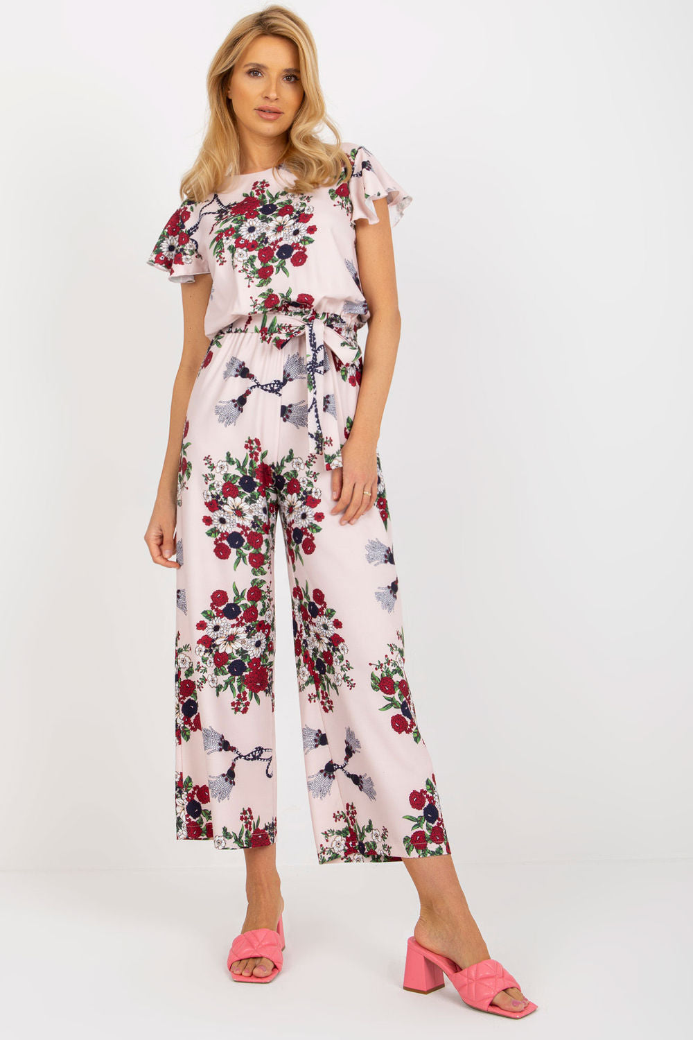 Floral playsuit