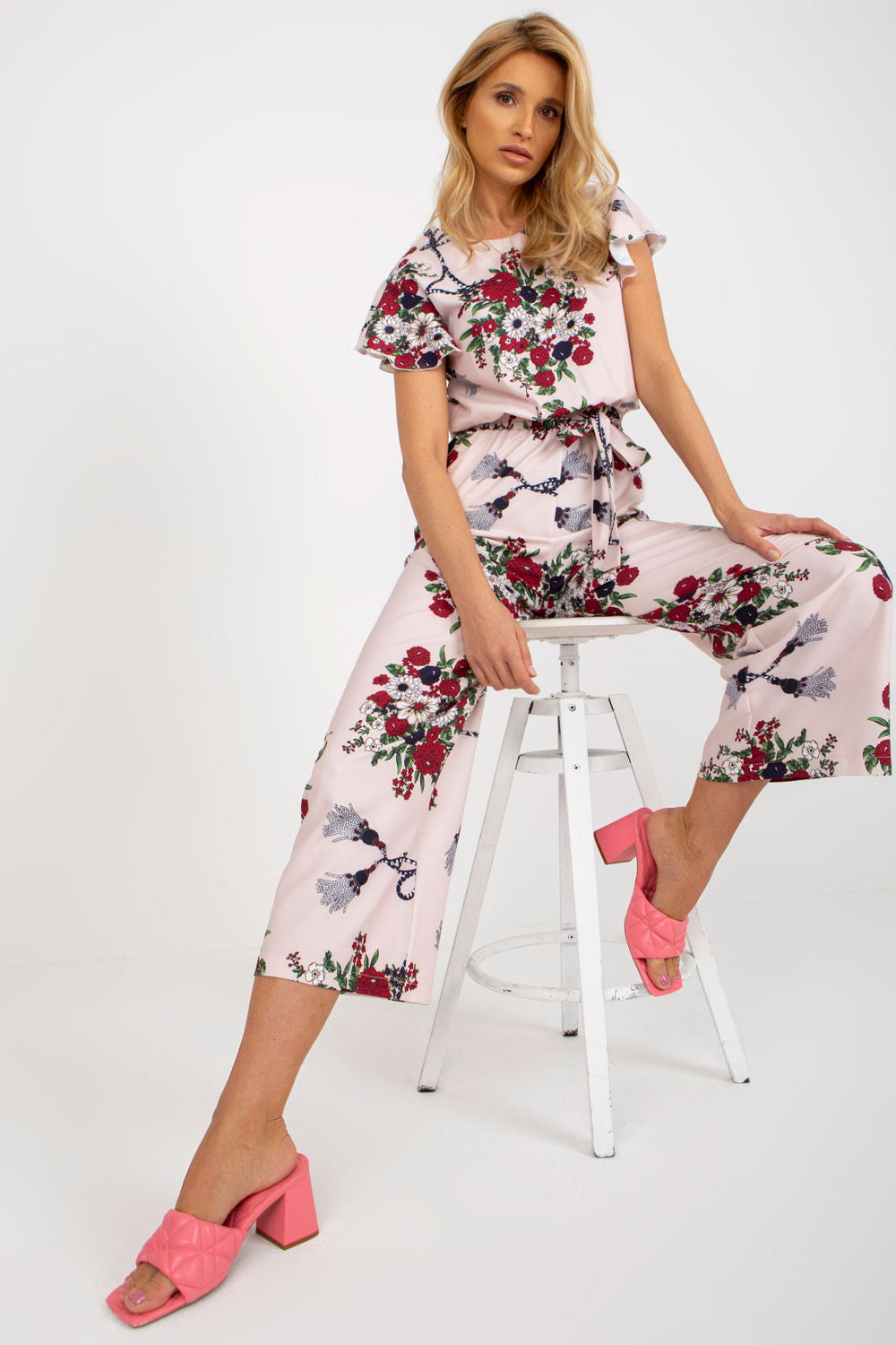 Floral playsuit