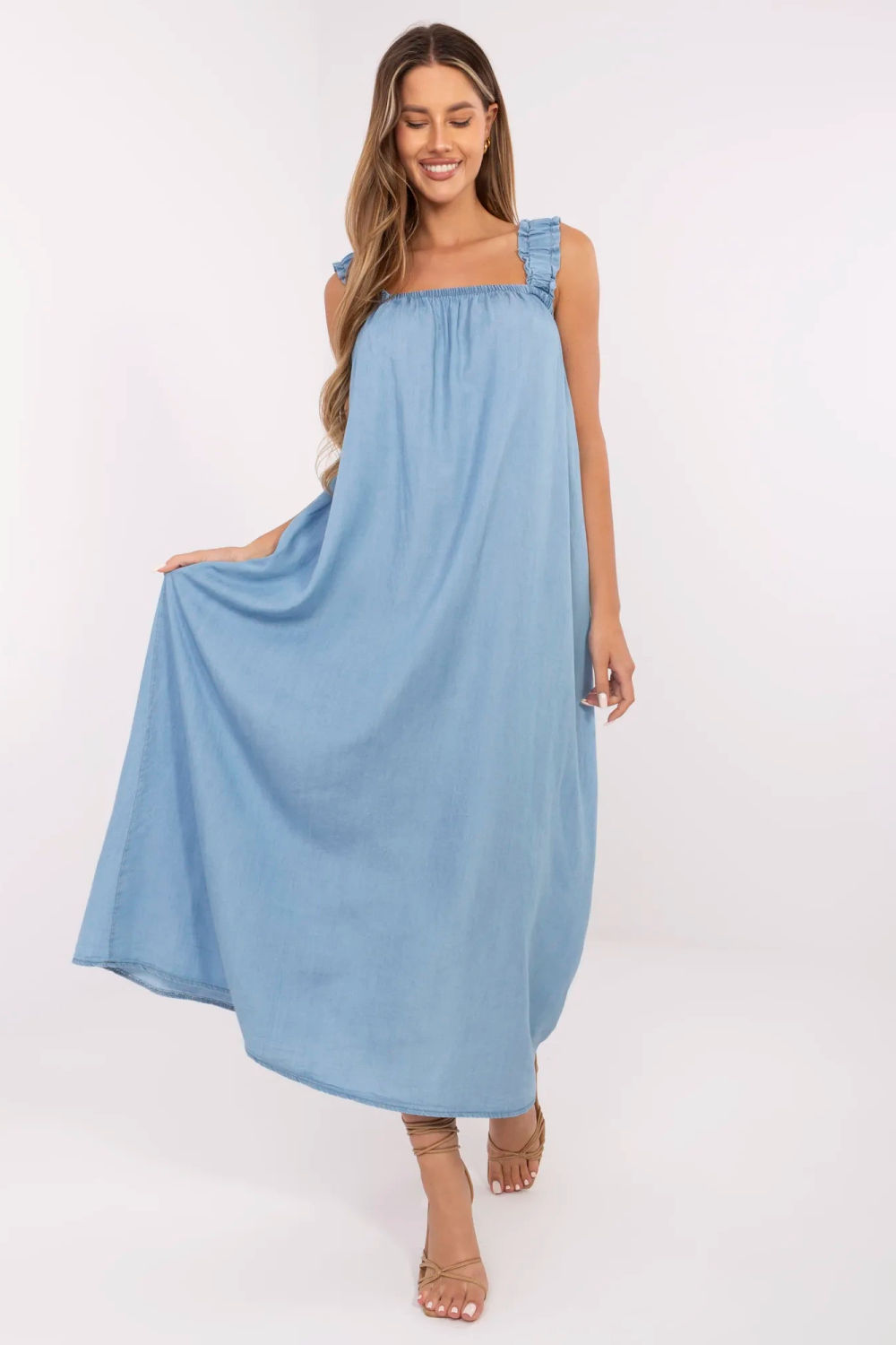 Denim dress