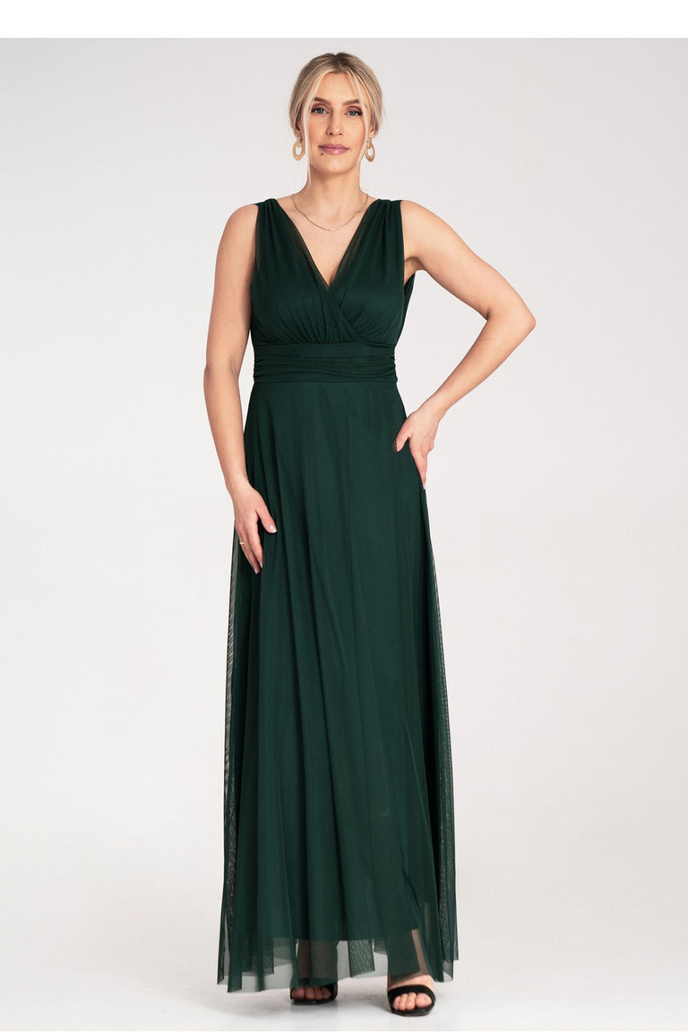 Wrap cocktail dress