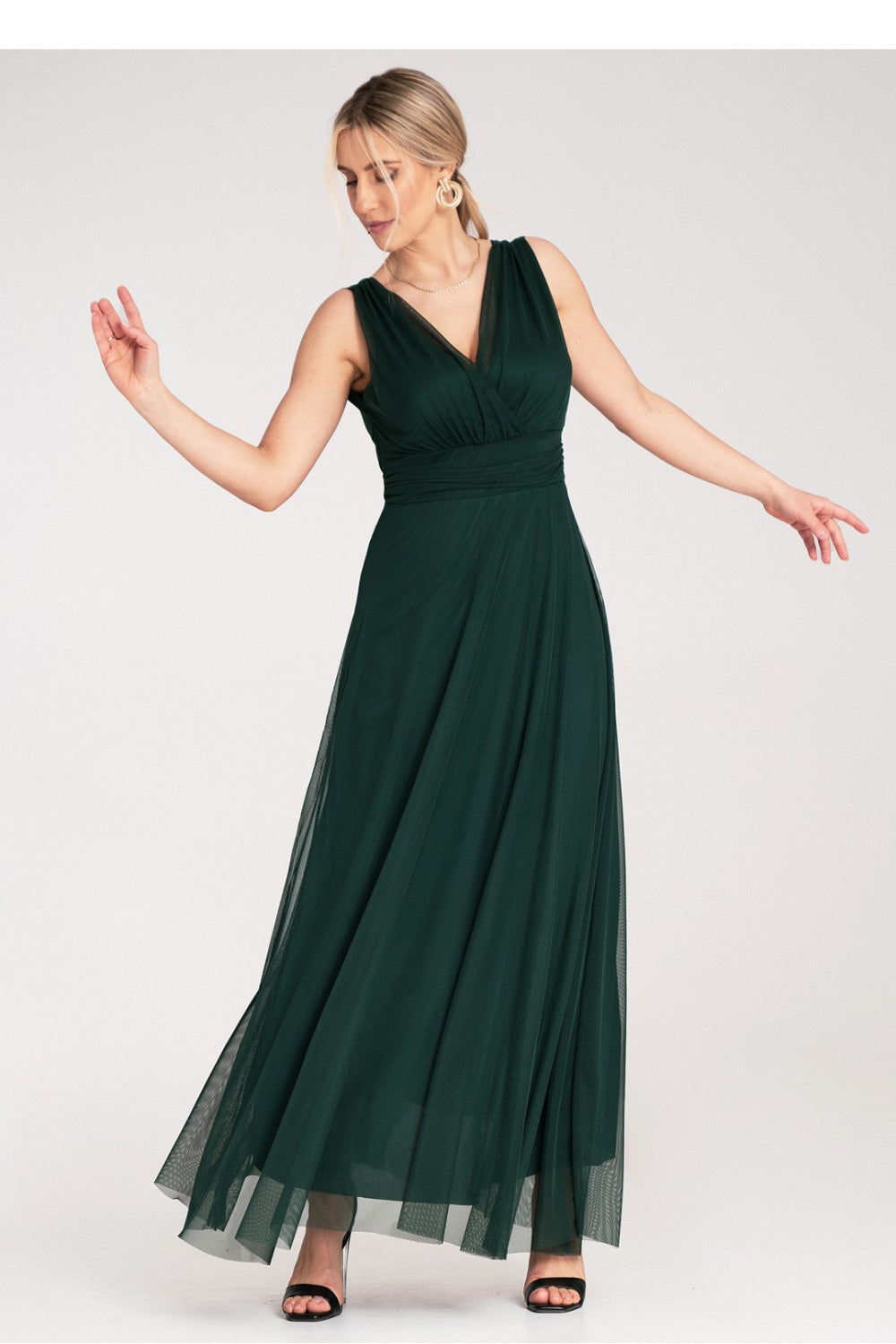 Wrap cocktail dress