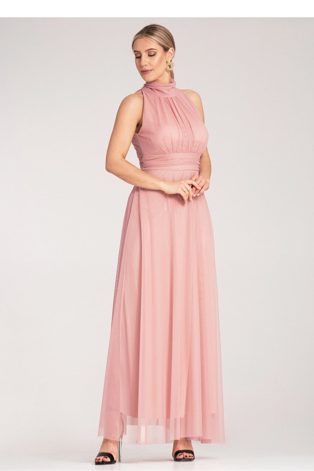 Fitted evening dress