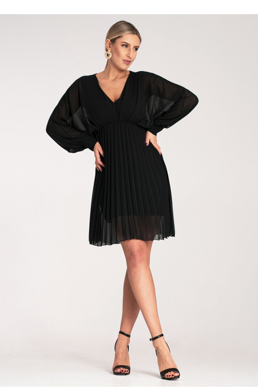 Chiffon cocktail dress