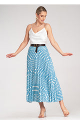 Pleated skirt