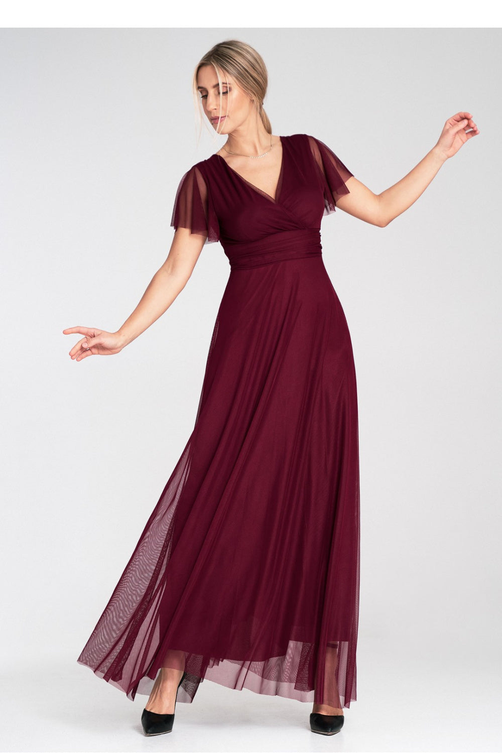 Midi evening dress