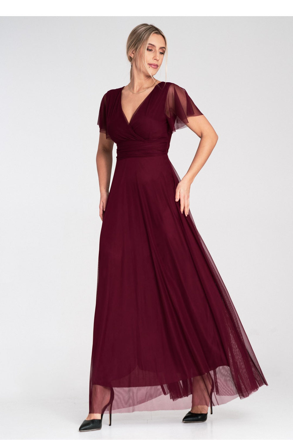 Midi evening dress
