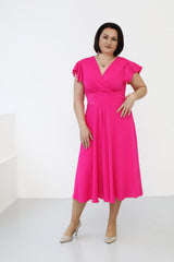 Wrap cocktail dress