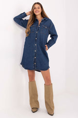 Denim dress
