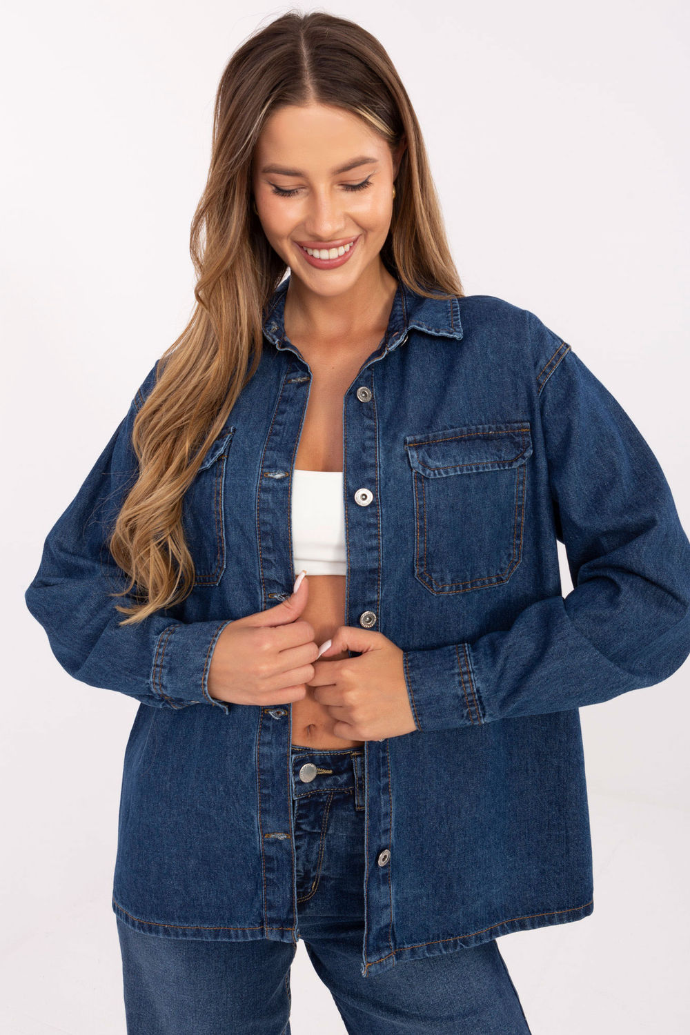 Denim coat