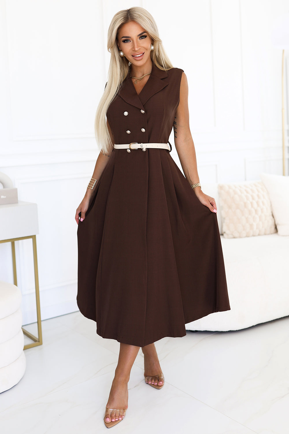 Chocolate dress