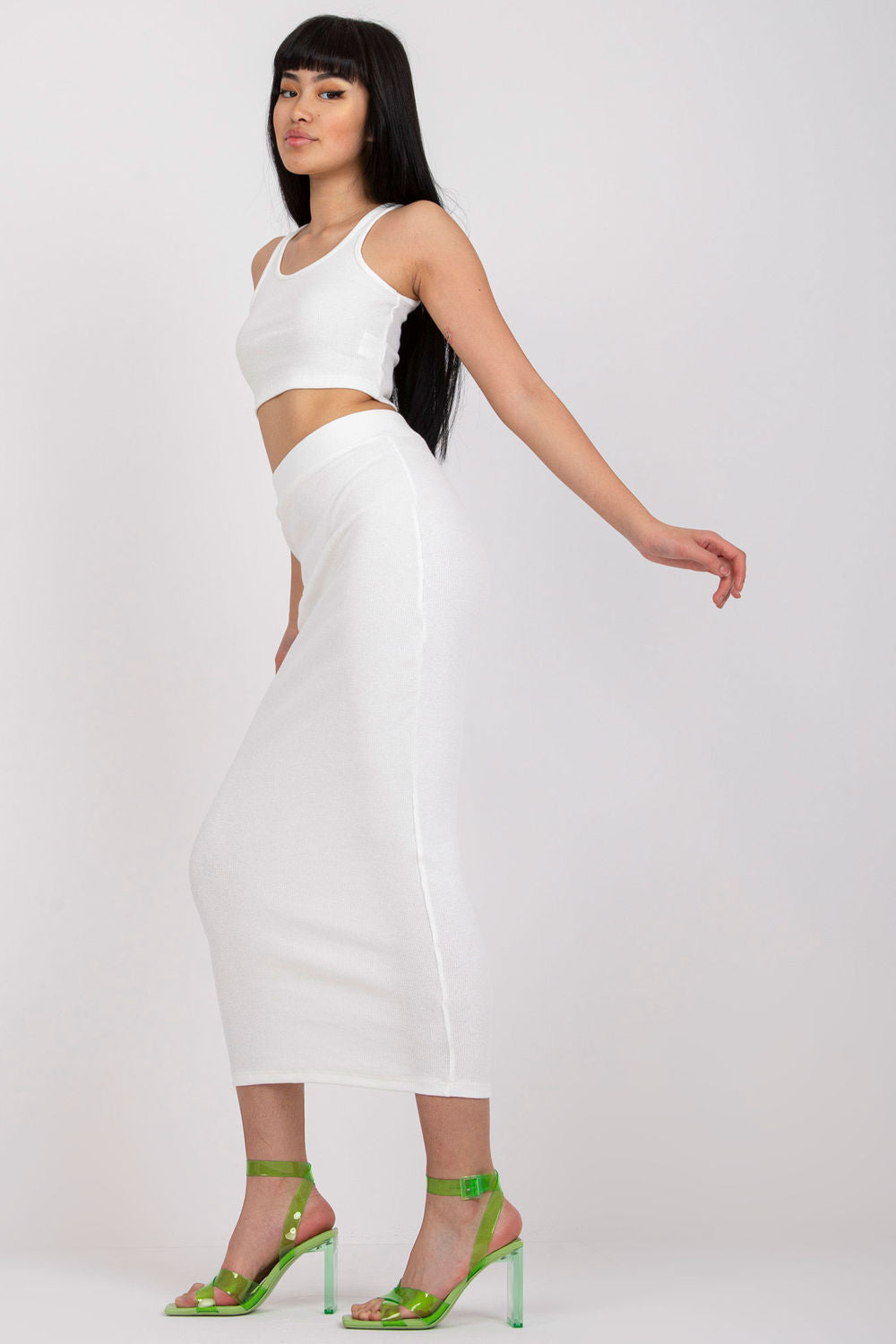 Ribbed skirt