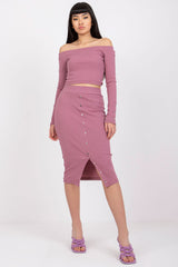 Ribbed skirt
