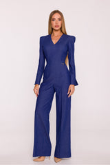 Denim playsuit