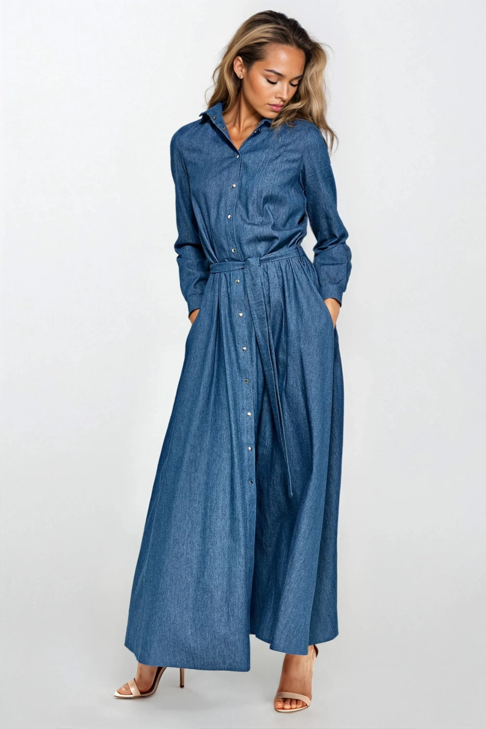 Denim dress