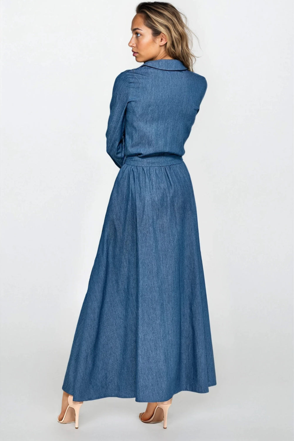 Denim dress
