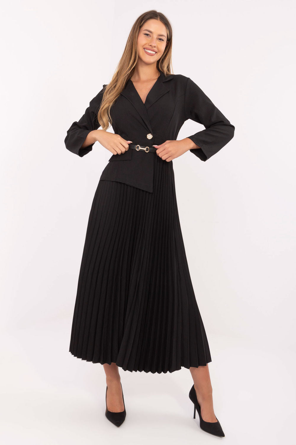 Pleated dress
