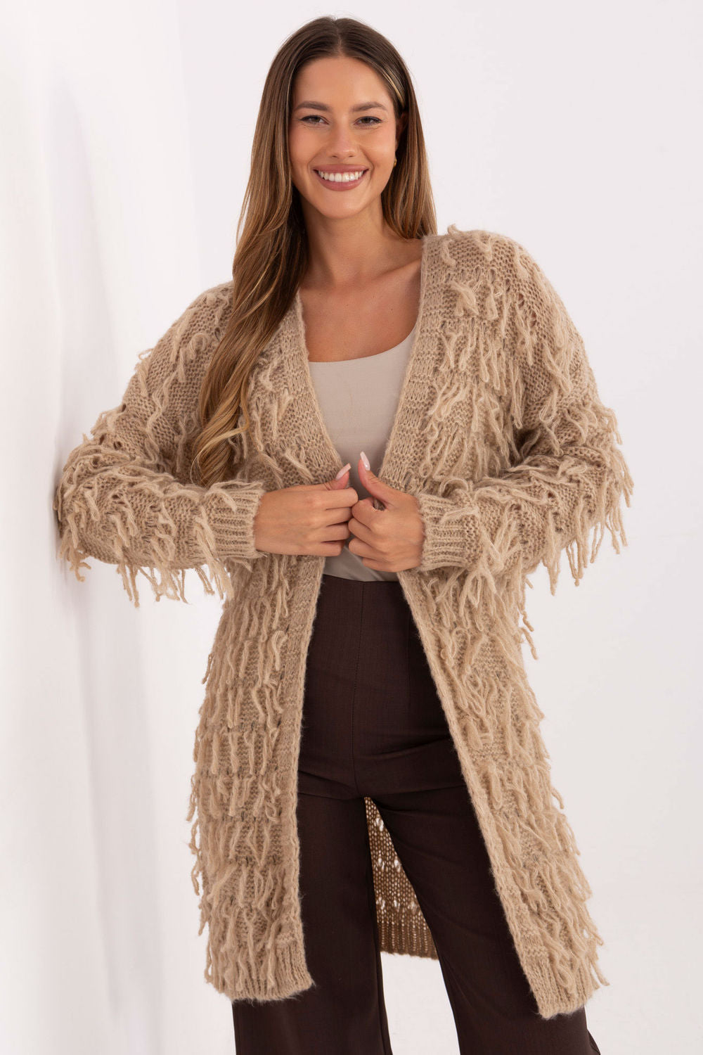 Wool cardigan