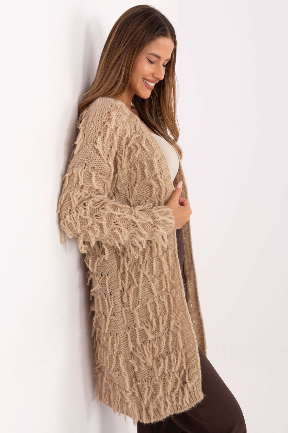 Wool cardigan