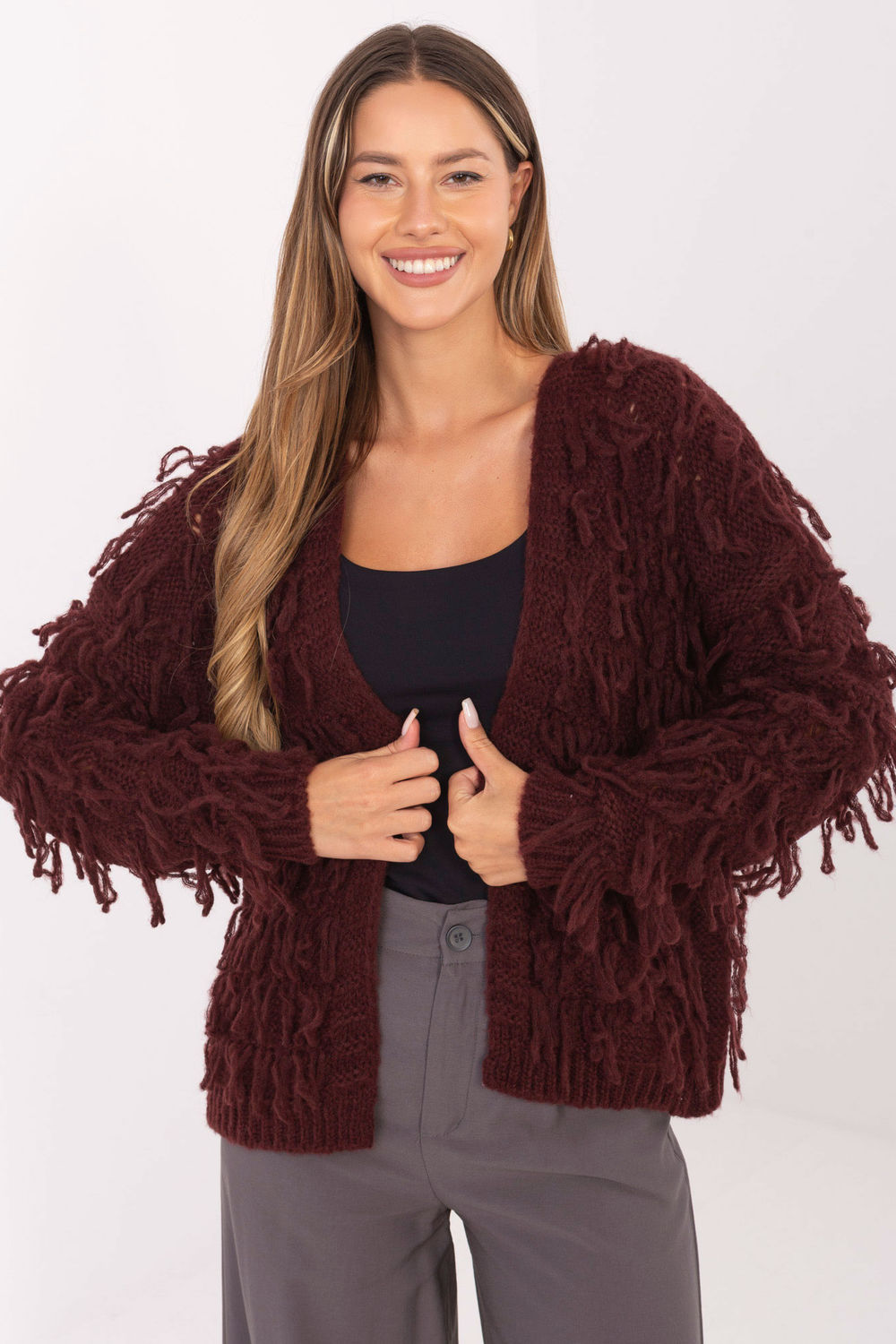 Wool cardigan